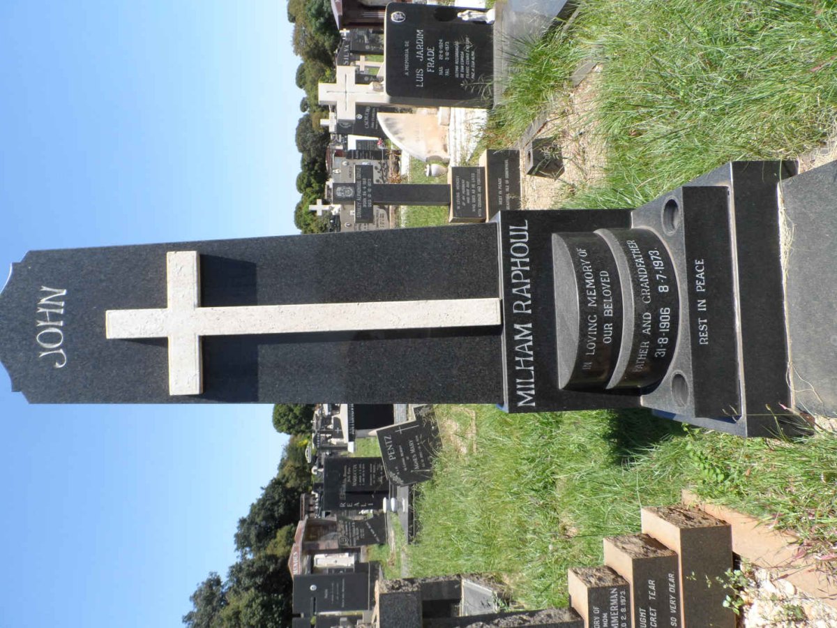 RAPHOUL John, MILHAM 1906-1973