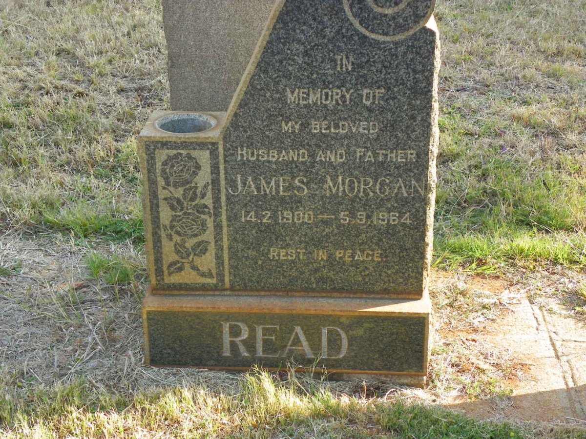 READ James Morgan 1900-1964