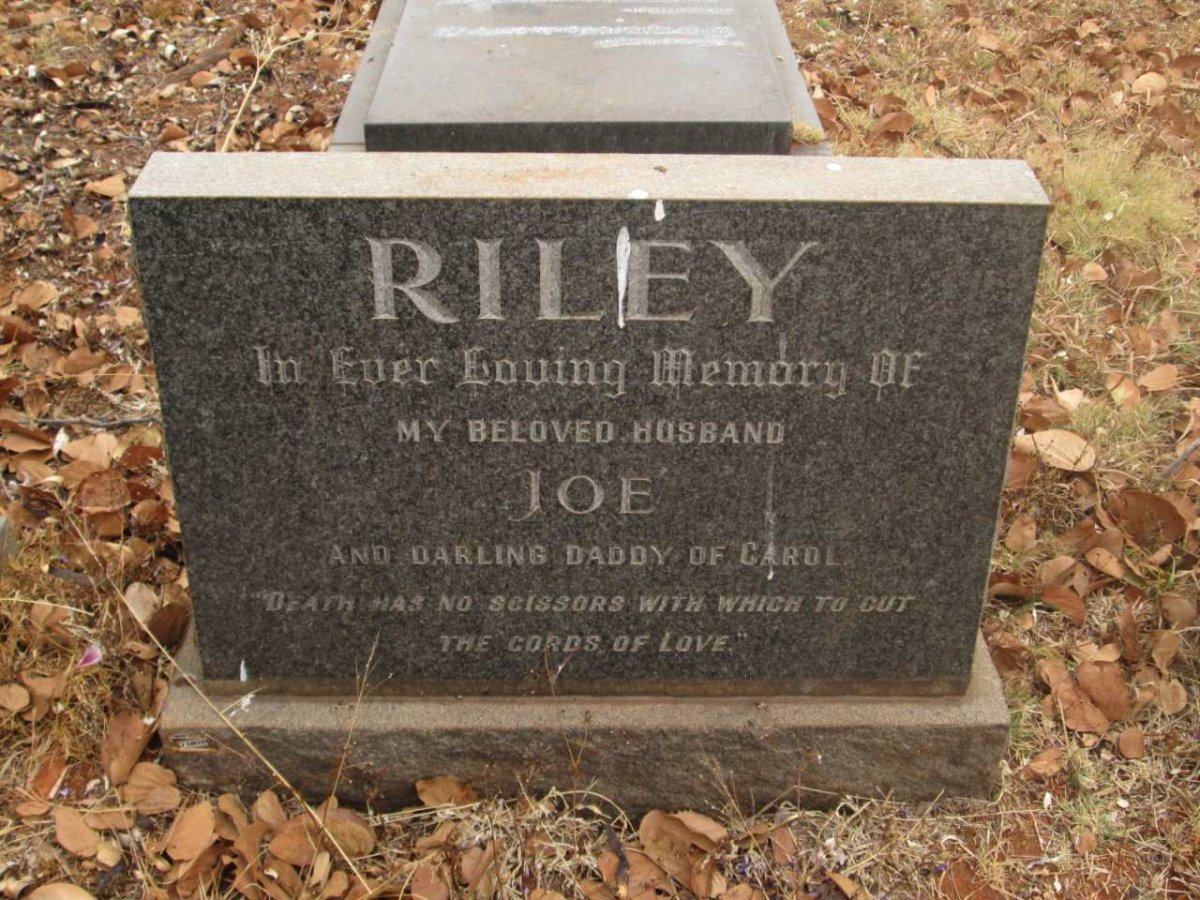 RILEY Joe