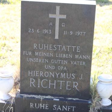 RICHTER Hieronymus J. 1913-1977