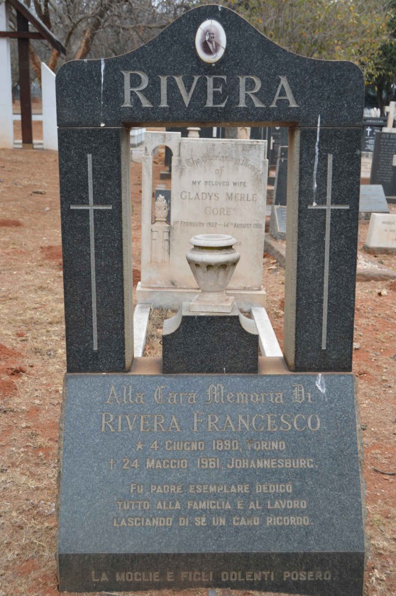 RIVERA Francesco 1890-1961