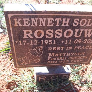 ROSSOUW Kenneth Solly 1951-2021
