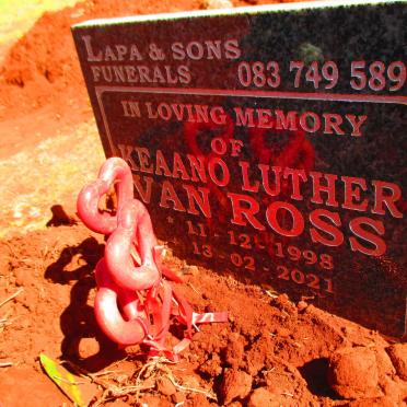 ROSS Keaano Luther, van 1998-2021