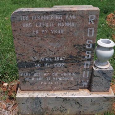 ROSSOUW ? 1947-1992