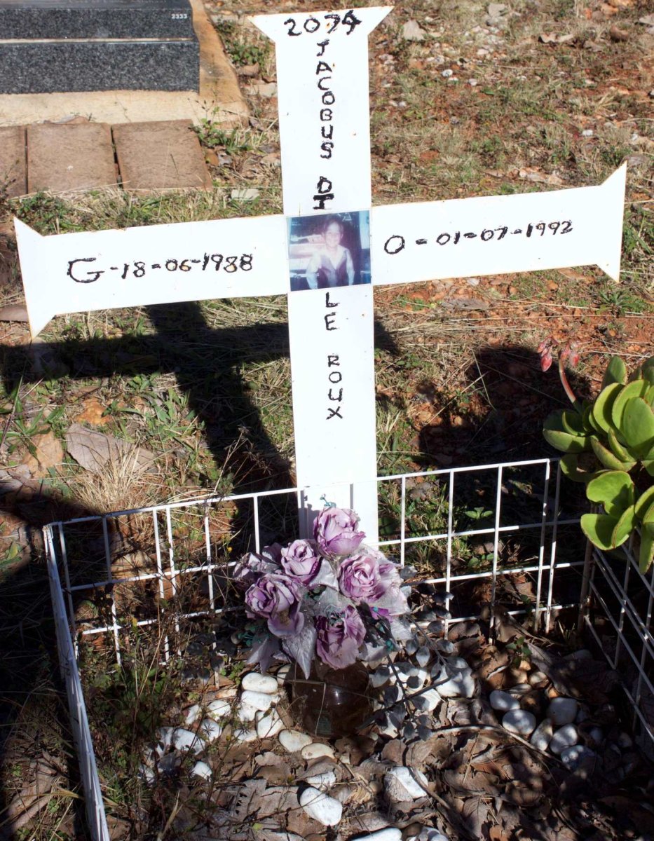 ROUX Jacobus, le 1988-1992