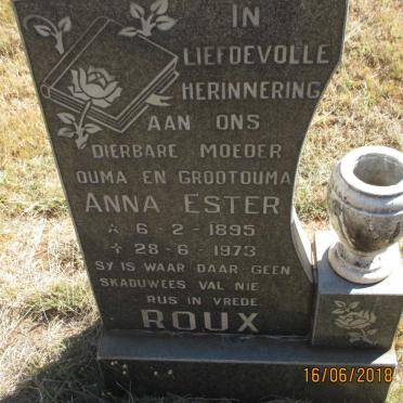 ROUX Anna Ester 1895-1973