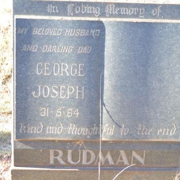 RUDMAN George Joseph -1964