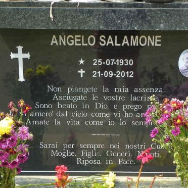 SALAMONE Angelo 1930-2012