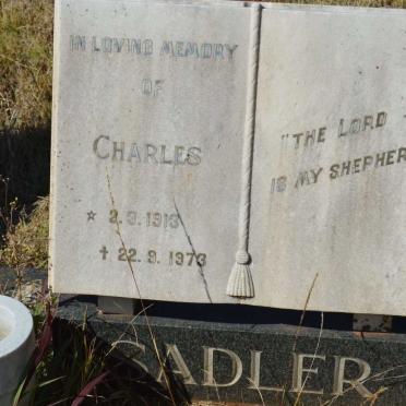 SADLER Charles 1913-1973