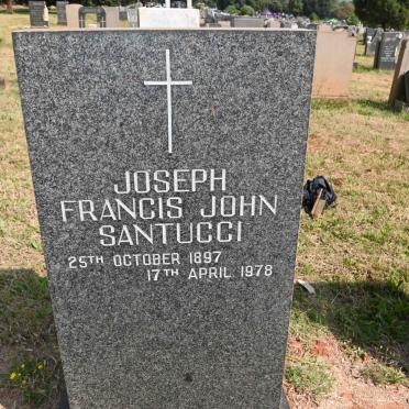 SANTUCCI Joseph Francis John 1897-1978