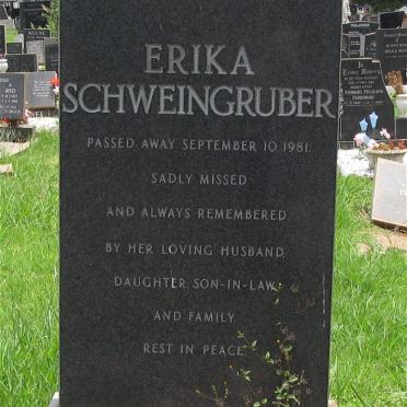 SCHWEINGRUBER Erika -1981