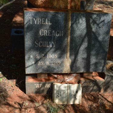 SCULLY Tyrell Creagh 1905-1982