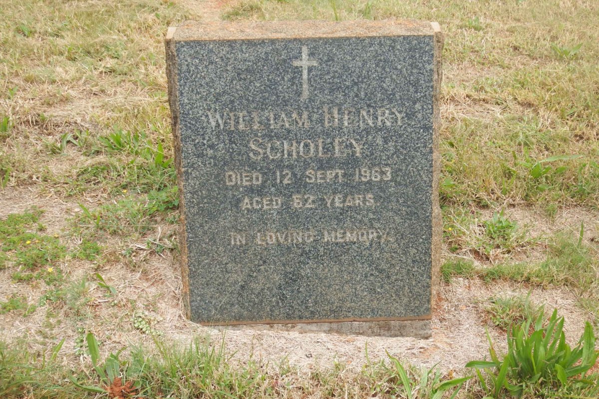 SCHOLEY William Henry -1963