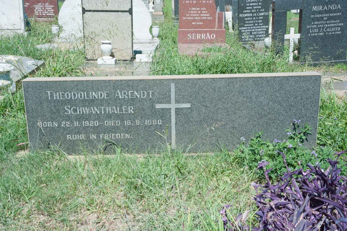 SCHWANTHALER Theodolinde Arendt 1920-1980