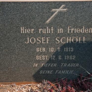 SCHOLL Josef 1913-1962