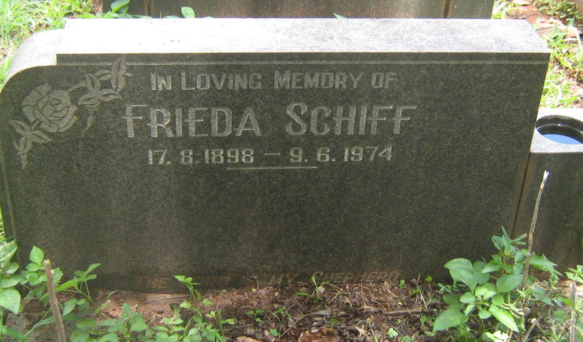 SCHIFF Frieda 1898-1974