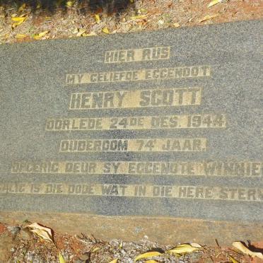 SCOTT Henry -1944