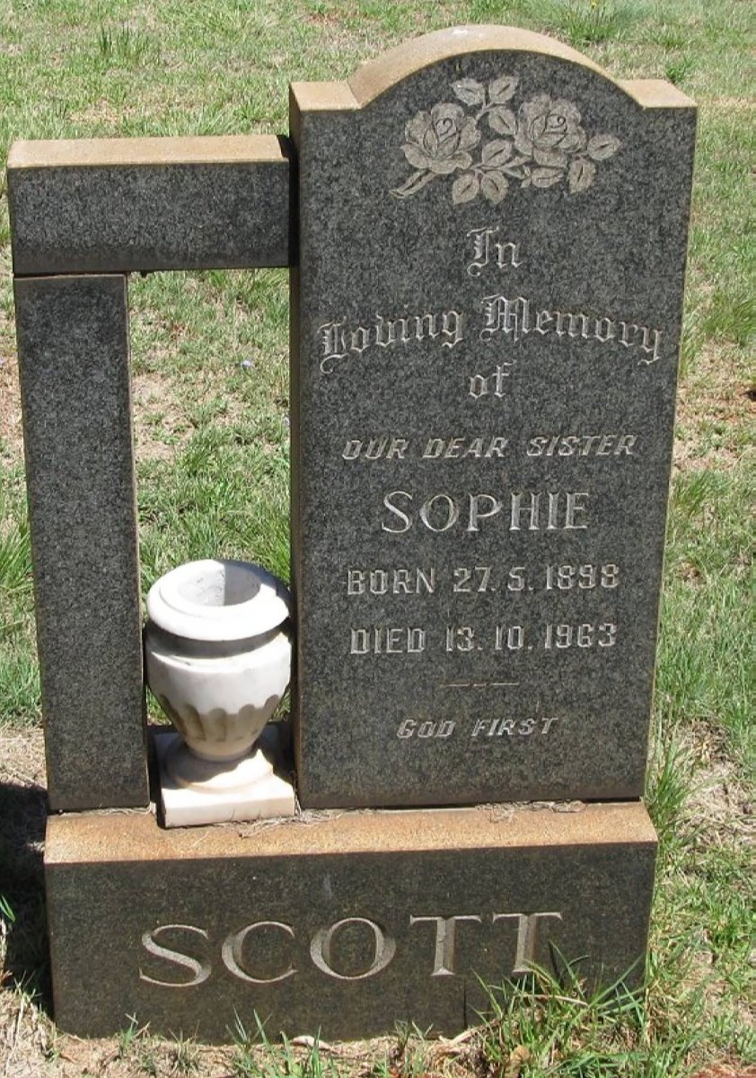 SCOTT Sophie 1898-1963