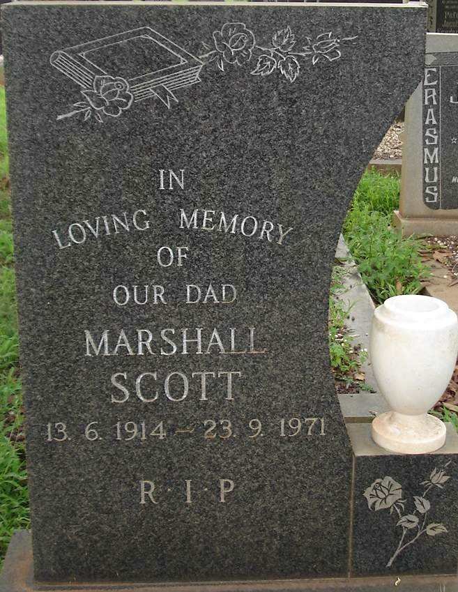 SCOTT Marshall 1914-1971