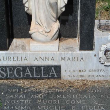 SEGALLA Aurelia Anna Maria 1942-1980