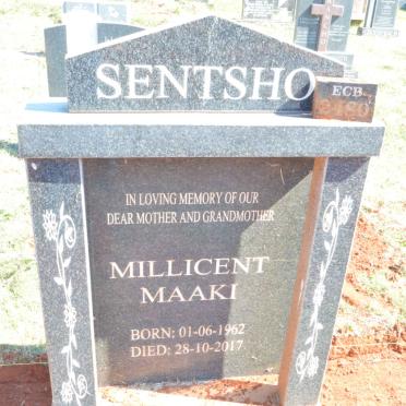 SENTSHO Millicent Maaki 1962-2017