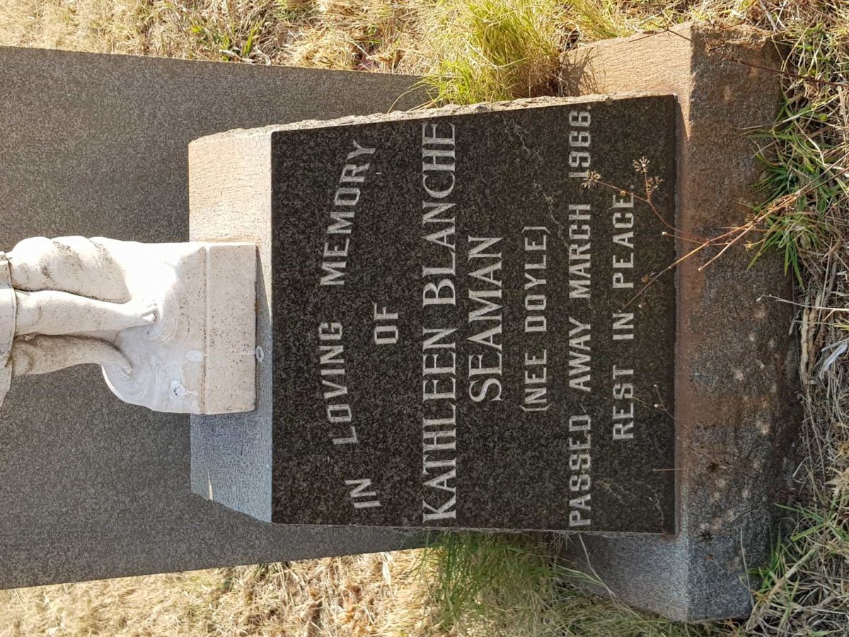 SEAMAN Kathleen Blanche nee DOYLE -1966