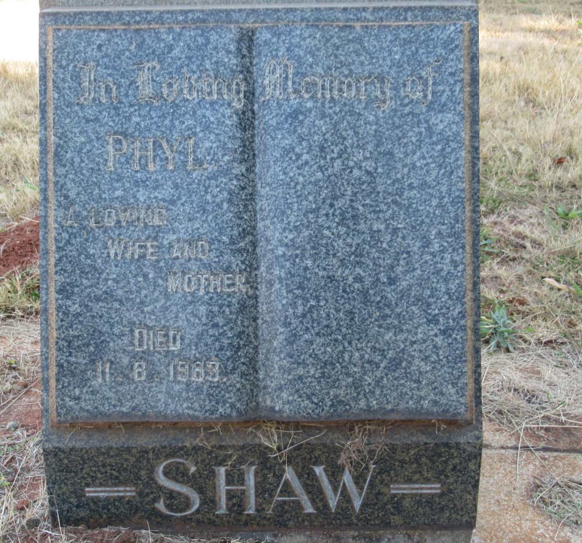 SHAW Phyl -1963
