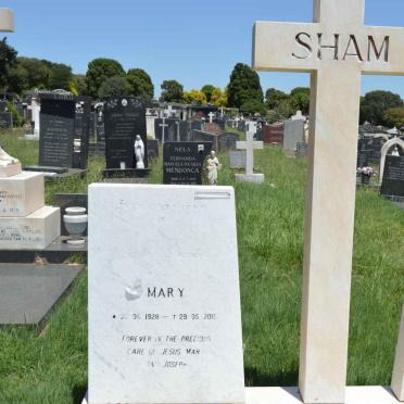 SHAM Johnny 1918-1976 &amp; Mary 1928-2015