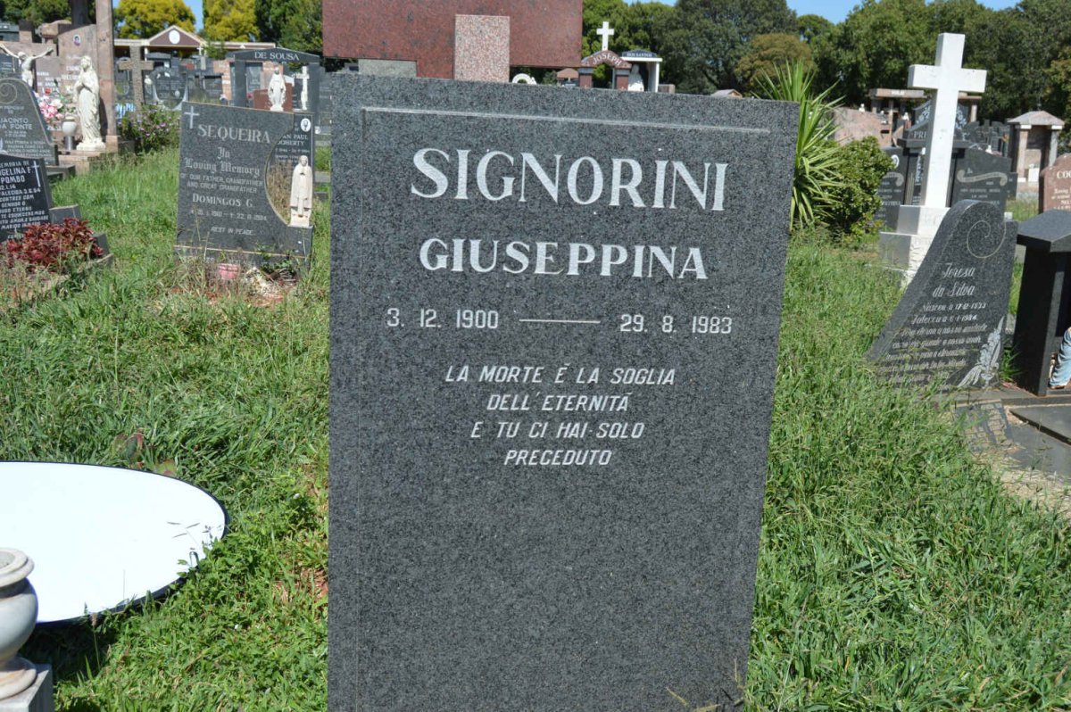 SIGNORINI Giuseppina 1900-1983