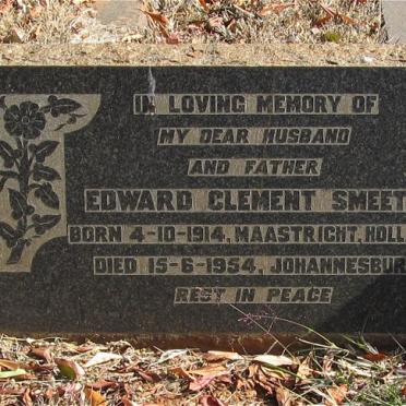 SMEETS Edward Clement 1914-1954