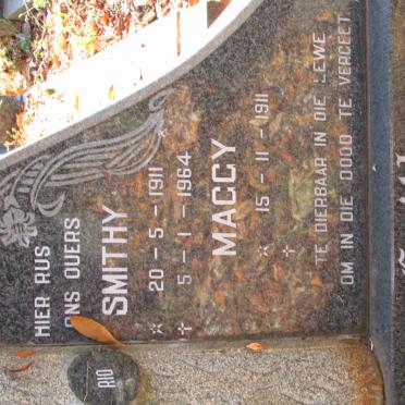 SMITH Smithy 1911-1964 &amp; Maggy 1911-