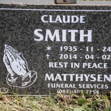 SMITH Claude 1935-2014