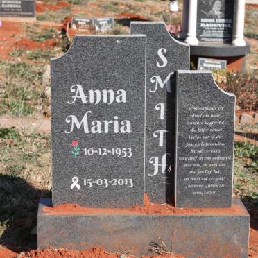 SMITH Anna Maria 1953-2013
