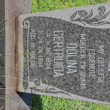 SMITH Dolina Gertruida 1934-1984