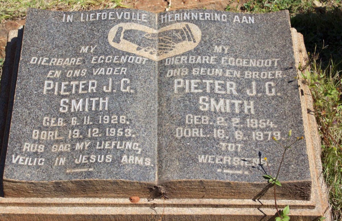 SMITH Pieter J.G. 1928-1953 :: SMITH Pieter J.G. 1954-1979