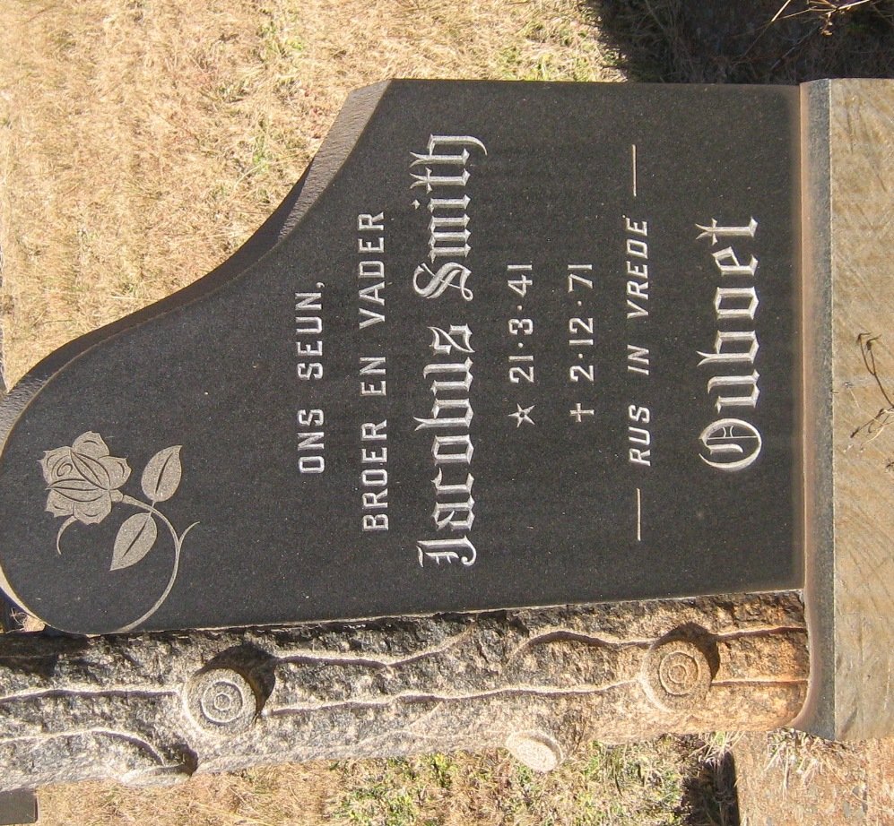 SMITH Jacobus 1941-1971