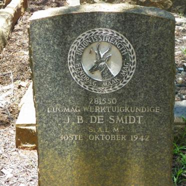 SMIDT J.B., de -1942