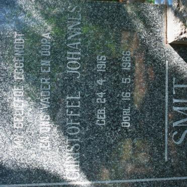 SMIT Christoffel Johannes 1915-1966