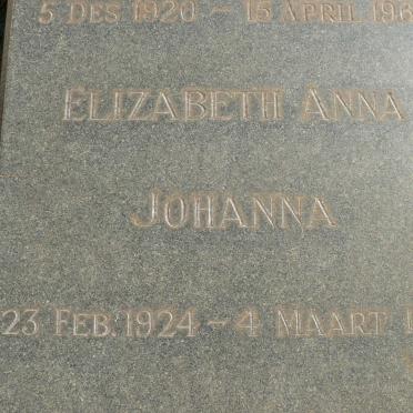 SMIT Nicolaas Michiel 1920-1963 &amp; Elizabeth Anna Johanna 1924-1984