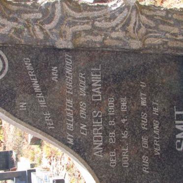 SMIT Andries Daniel 1908-1961