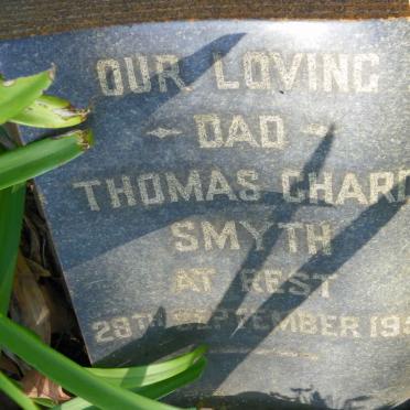 SMYTH Thomas Chard -1957 &amp; Lydia -1942
