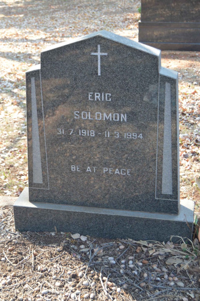 SOLOMON Eric 1918-1994