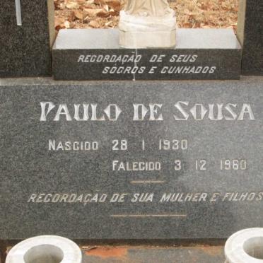 SOUSA Paulo, de 1930-1960