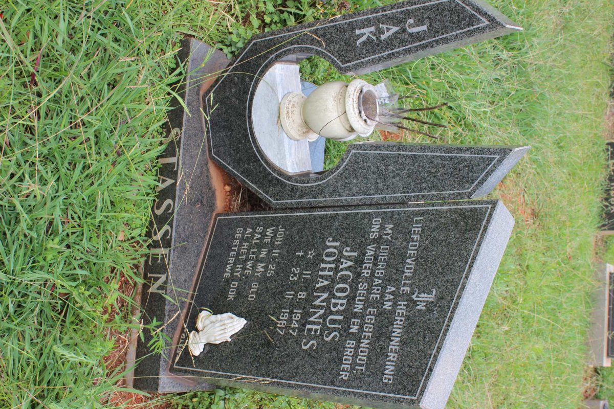 STASSEN Jacobus Johannes 1947-1987