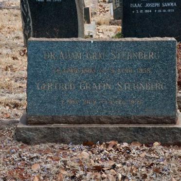 STERNBERG Adam Adalbert 1903-1958 &amp; Gertrud AMENDE 1902-1979