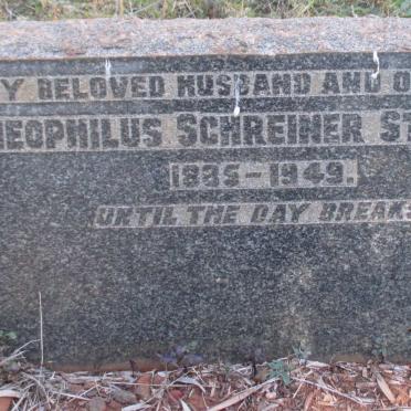 STANLEY Theophilus Schreiner 1885-1949