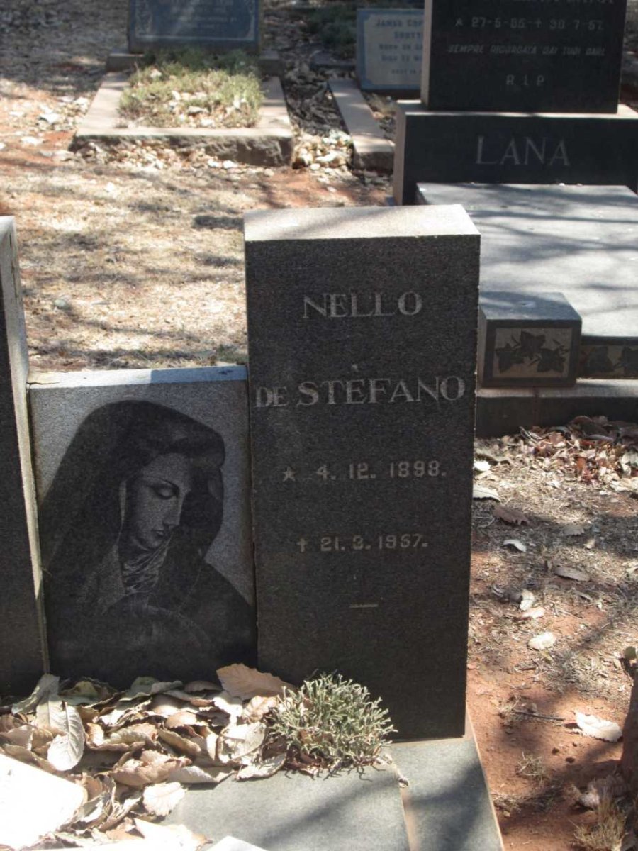 STEFANO Nello, de 1899-1957
