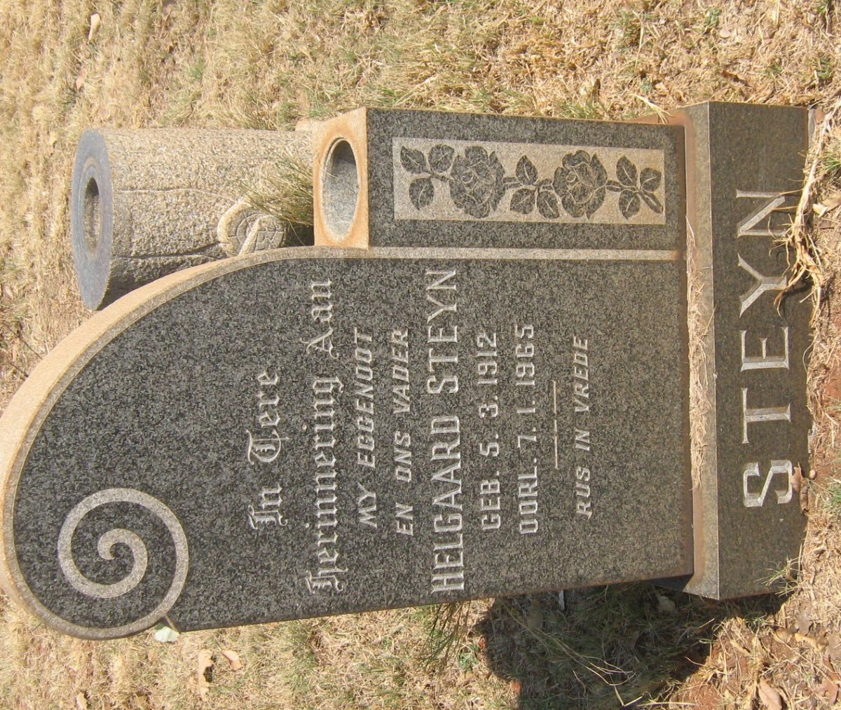 STEYN Helgaard 1912-1965
