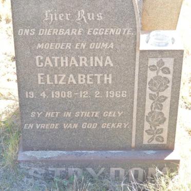 STRYDOM Catharina Elizabeth 1908-1966