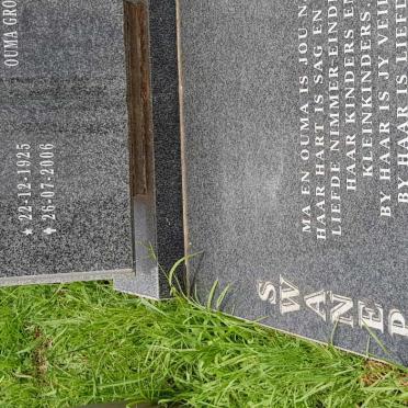 SWANEPOEL Anna Magdalena 1925-2006